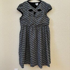 Unique Vintage x Magnolia Place Black Fit and flare dress